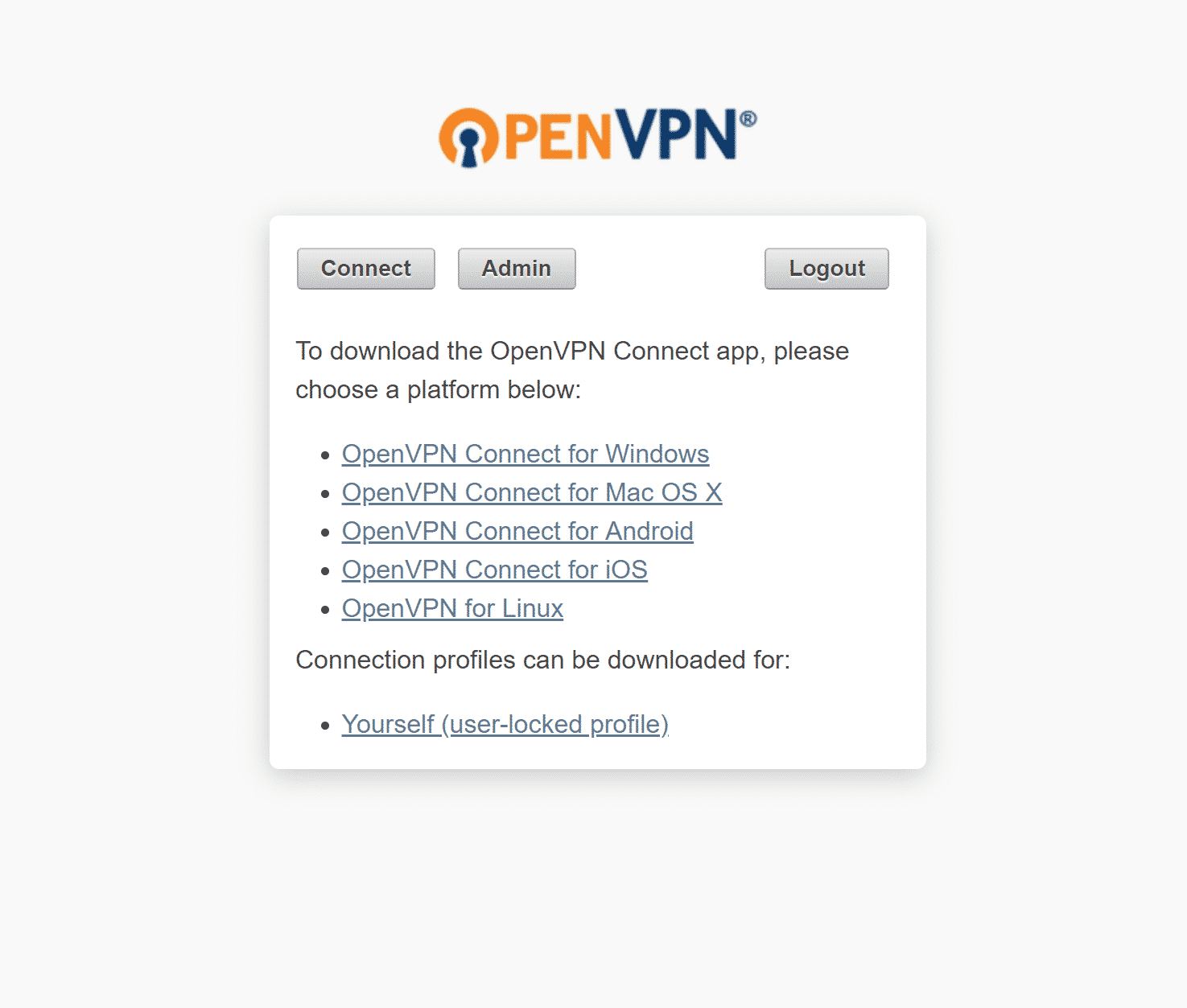 OpenVPN Connect应用