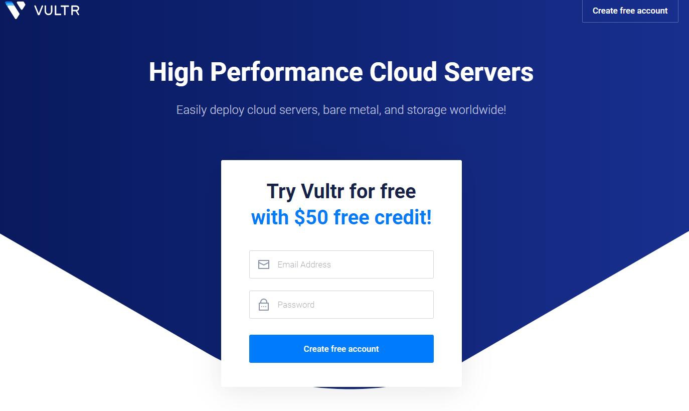Vultr新用户获赠 $50 或 $100 账户余额的方法 – 附Vultr 便宜vps方案整理
