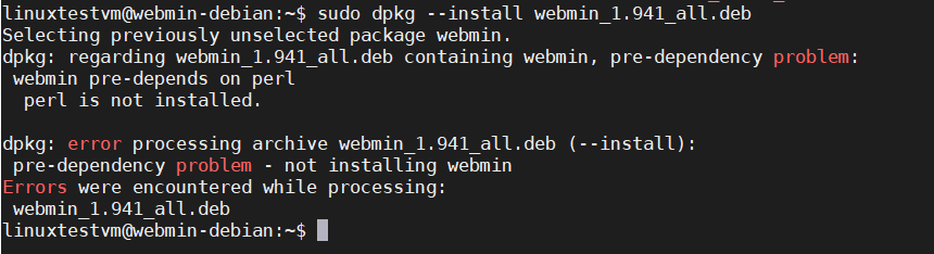 Debian 10安装Webmin