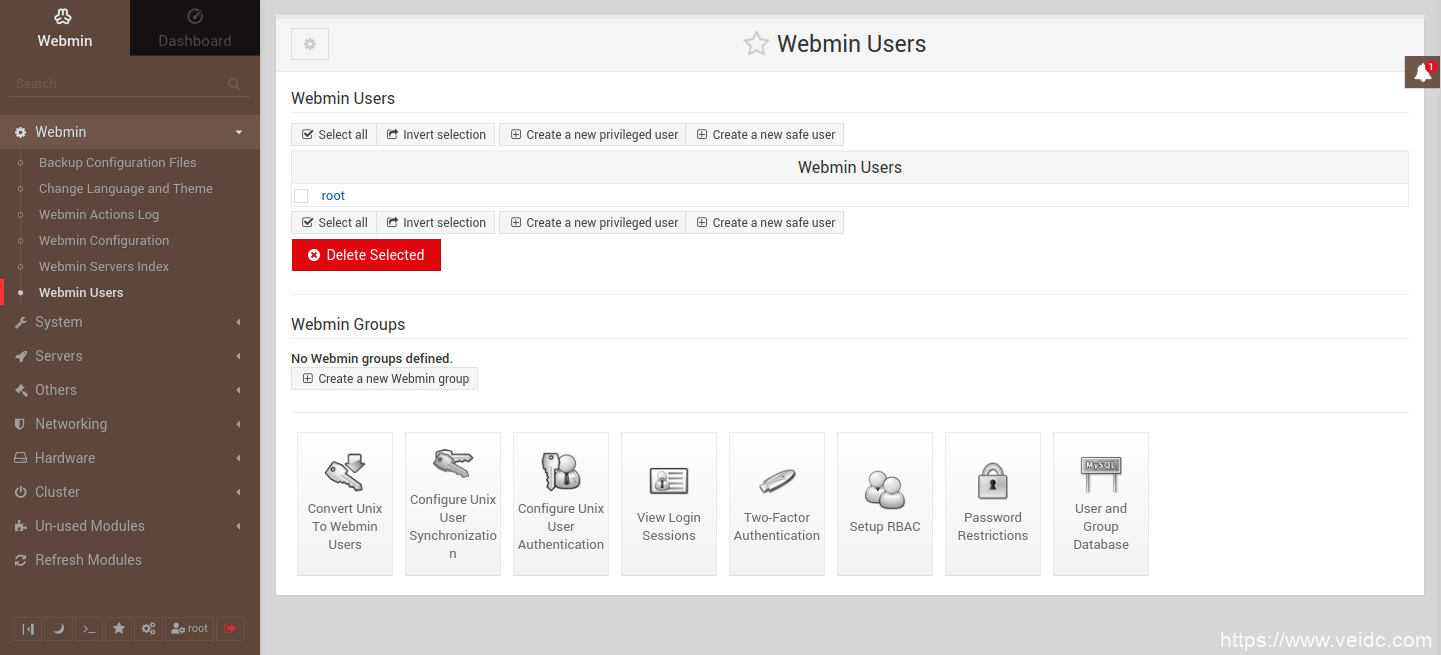 如何在iON Cloud VPS云服务器Debian 10系统上安装Webmin面板教程