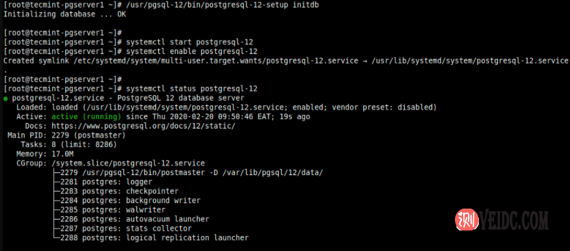 搬瓦工CentOS 8系统安装PostgreSQL和pgAdmin图文教程