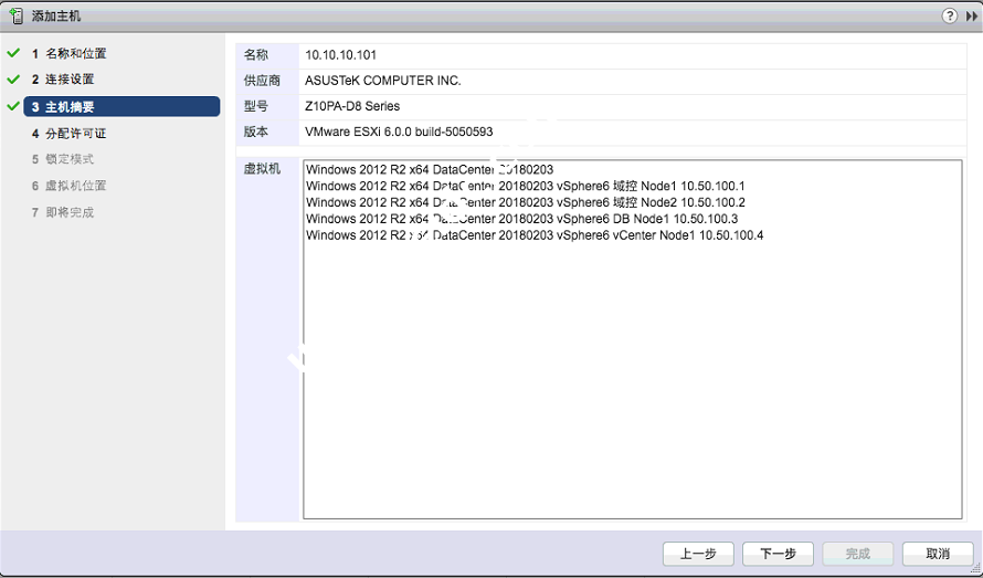 Windows server 2012 R2 双AD域安装vCenter 6（独立数据库）之：配置数据中心（添加ESXi主机、新建数据中心\集群等）