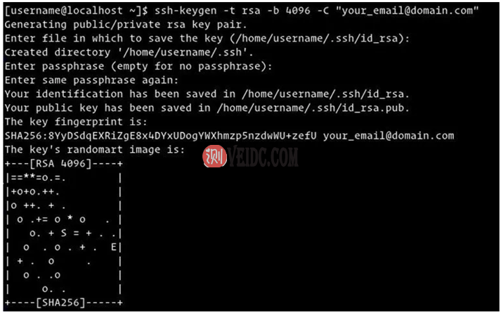 Vultr vps如何在centos8中设置SSH密钥，以使用SSH密钥实现远程登录