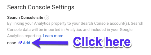 如何将Google Search Console添加到Google Analytics