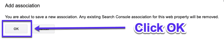 在Google Analytics中确认Google Search Console