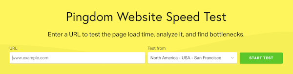 网站速度测试