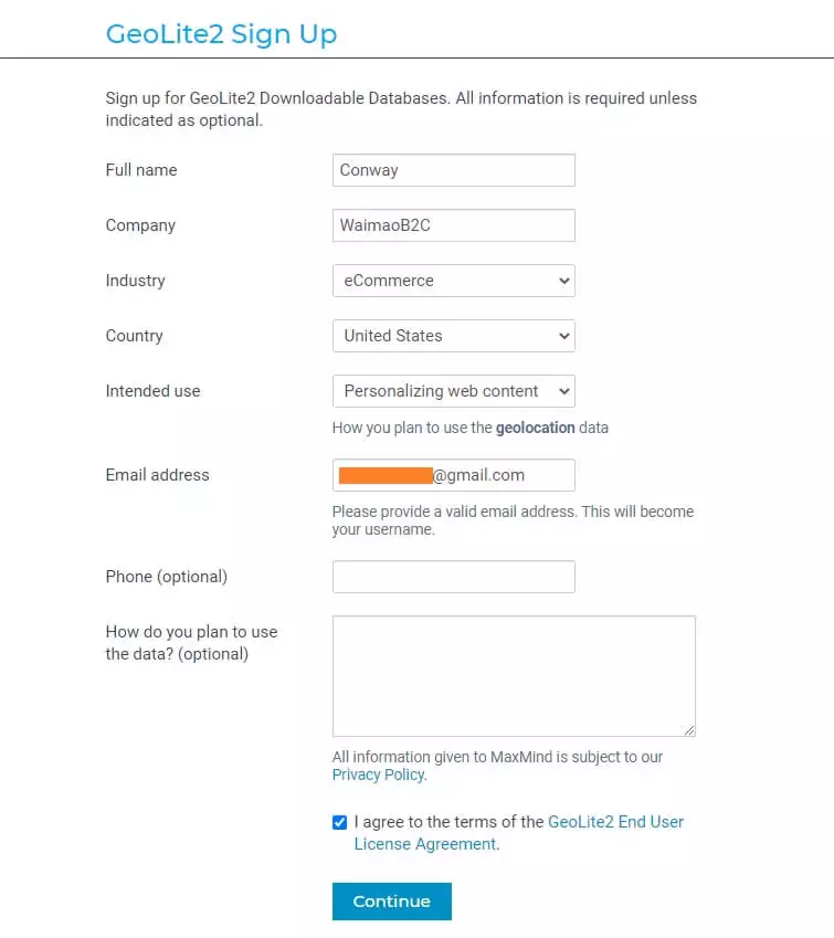 MaxMind教程 - 为WooCommerce网站配置免费的GeoIP数据库服务