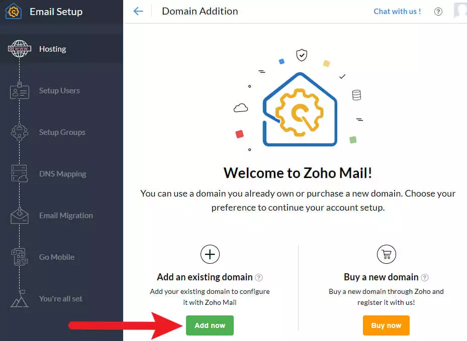 ZOHO企业邮箱申请和设置教程