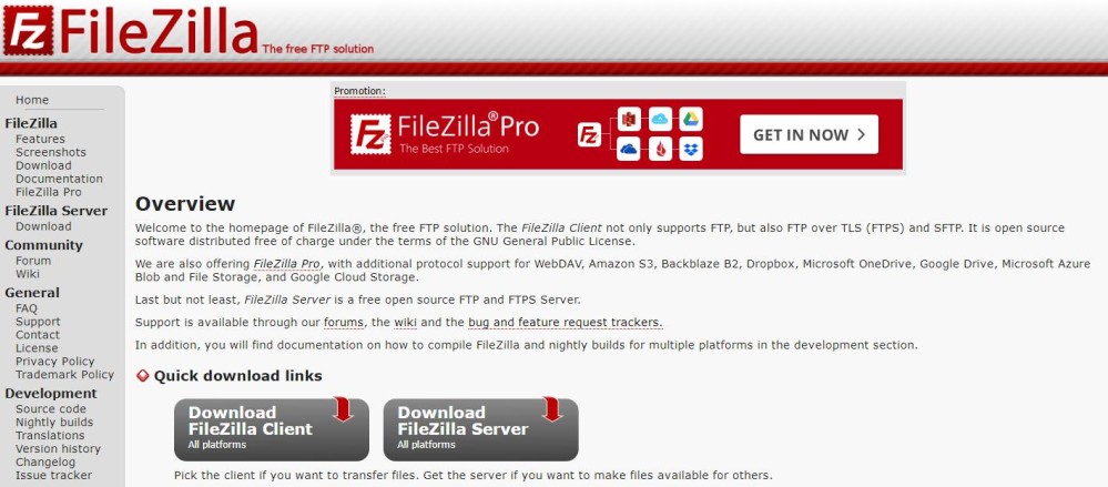 FileZilla Server 1.3.0发布