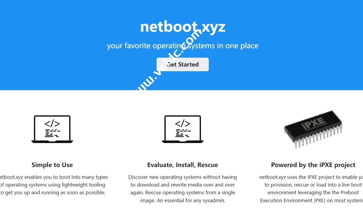 搬瓦工VPS netboot.xyz网络重装系统教程