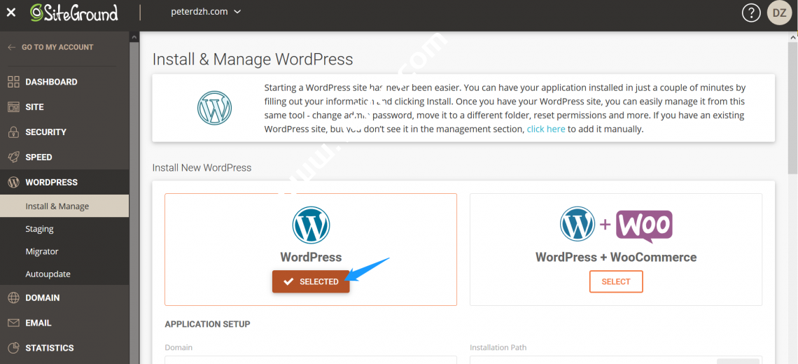 SiteGround主机安装WordPress详细步骤