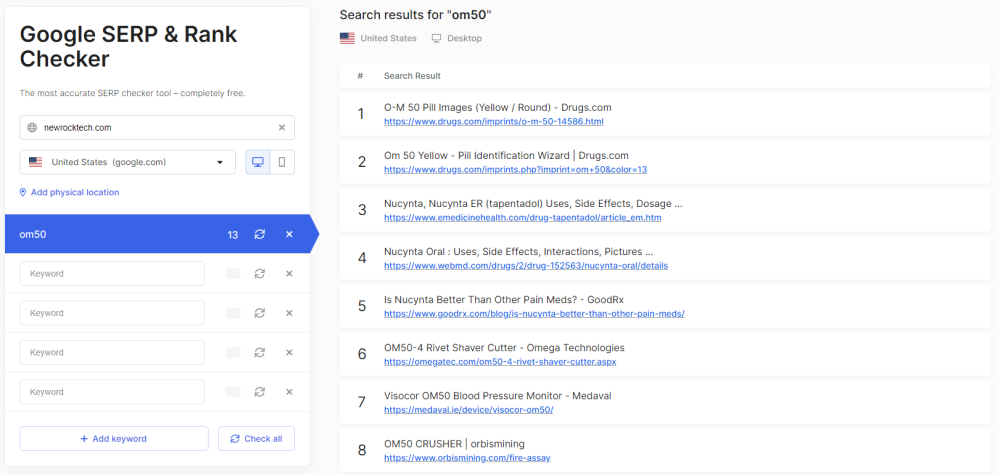 Google SEO ：9个免费查谷歌关键词排名的工具