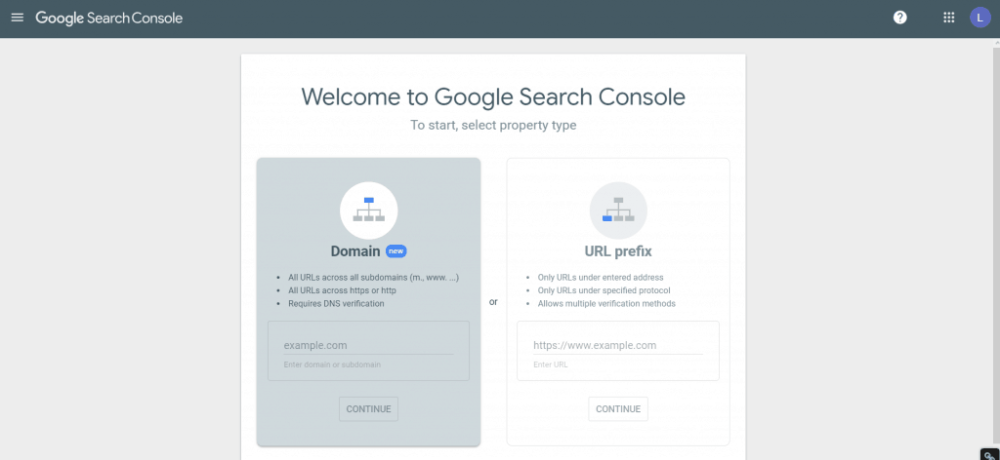 Google Search Console 谷歌站长验证教程