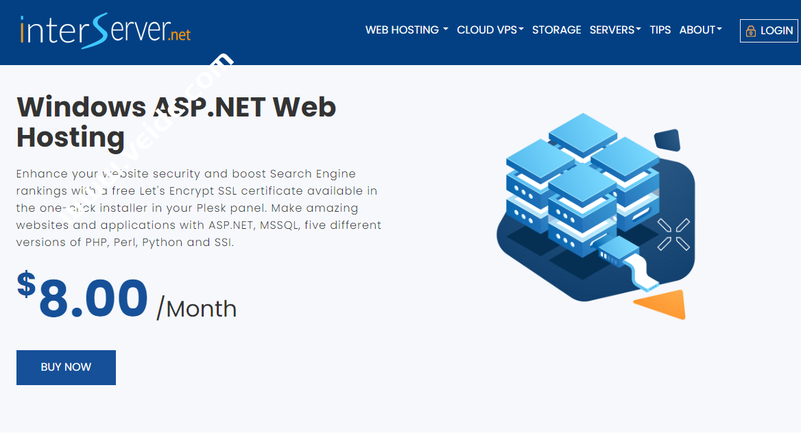 InterServer：美国ASP空间推荐 - Windows ASP.NET网站托管