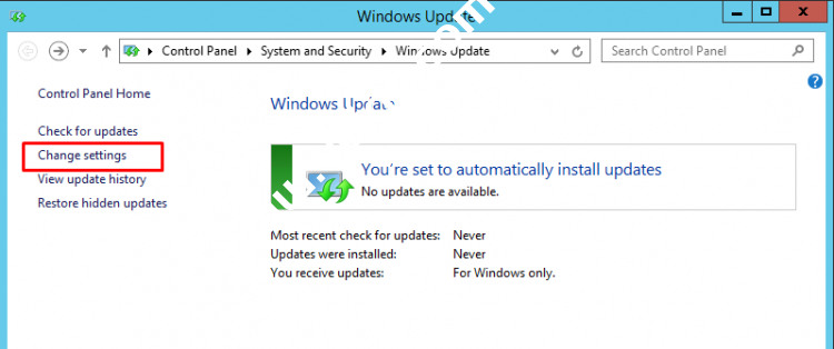 如何禁用Windows Server 2012、2019 上的自动更新？