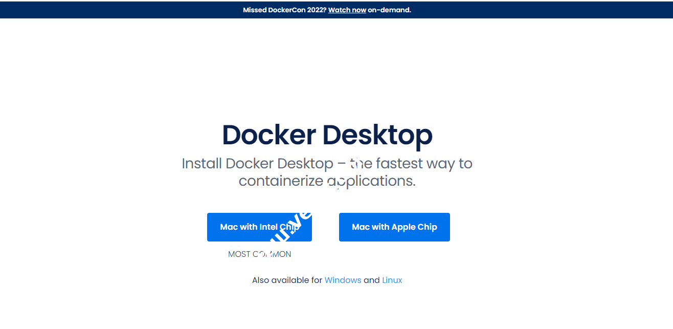 Docker Desktop 4.9.0 版本发布，新增部分功能和修复补丁