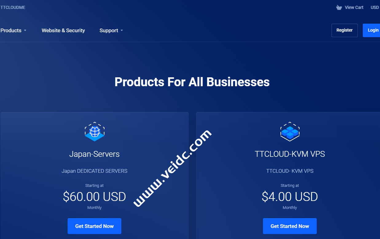 TTCLOUDME：日本独立服务器，软银线路，不限流量服务器，月付$70起
