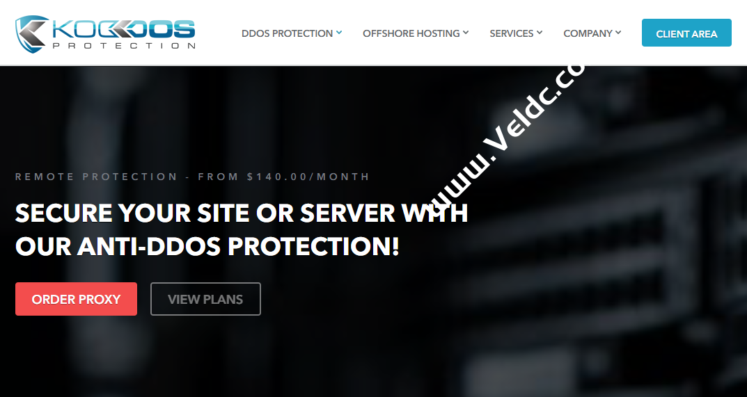 KoDDoS：老牌商家，离岸服务器月付90美元起，DDoS 保护的专用服务器$450 /月起