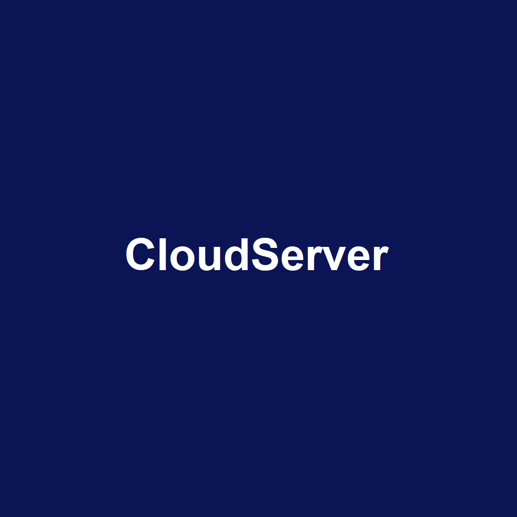 CloudServer：美国便宜VPS，KVM虚拟，可选芝加哥/纽约布法罗和洛杉矶数据中心，1Gbps@1TB，年付仅10美元