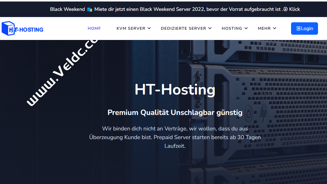 HT-Hosting：德国VPS促销，2核4G内存30GB NVMe，1Gbps＠1TB，月付€2起，另有充值赠送25%活动