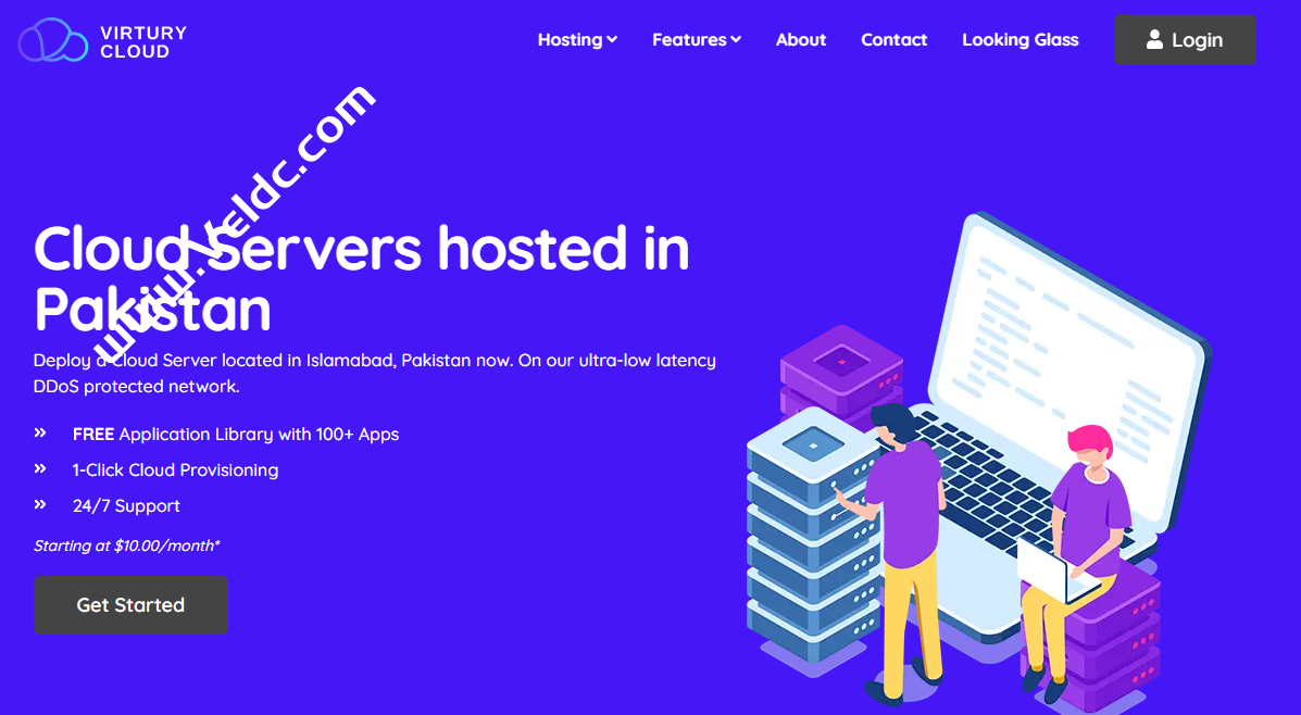 Virtury Cloud：巴基斯坦VPS促销，100Mbps@1TB，最低首月 $0.98 起