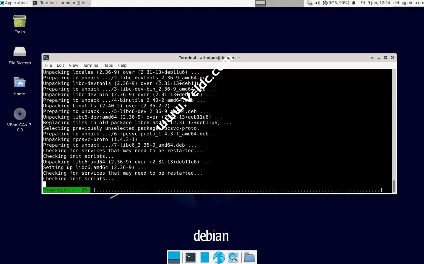 简单几步将 Debian 11 升级到 Debian 12教程