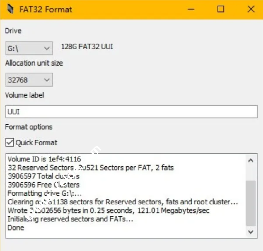 Win10/11系统下32G以上的大容量U盘如何格式化成FAT32文件系统