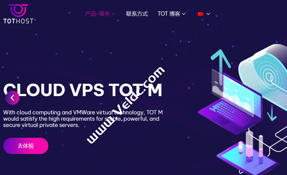 TOTHOST： #黑五#越南VPS, 越南原生IP，VPS 7折月付$1.68起，不限流量，另有特惠套餐3折，限10个