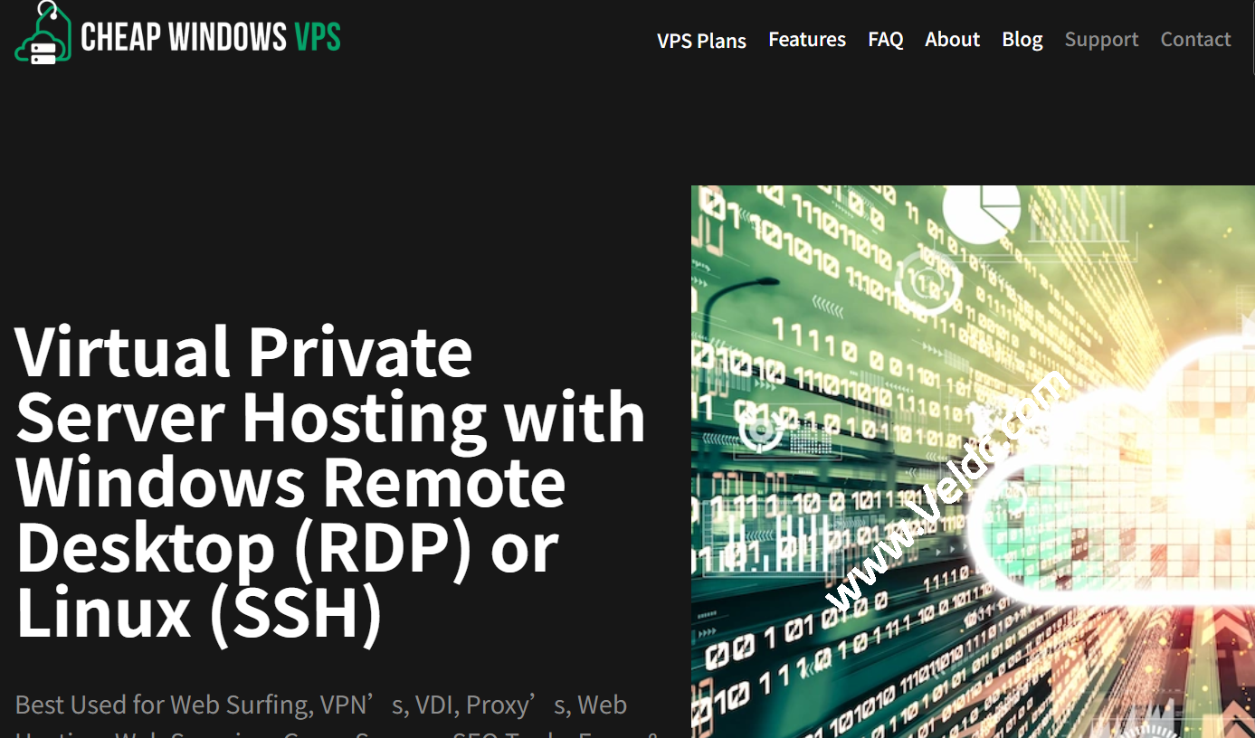 CheapWindowsVPS:超值高性能Windows VPS,2核5GB/75G NVMe,1Gbps不限流量,年付$59,可选洛杉矶/布法罗/芝加哥/达拉斯/加拿大/爱尔兰机房-国外主机测评