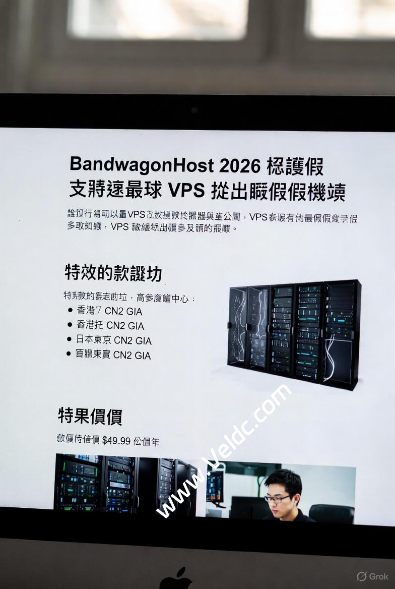 搬瓦工 BandwagonHost 2026 最新选购指南：哪个机房速度快？服务器怎么样？多少钱？-国外主机测评
