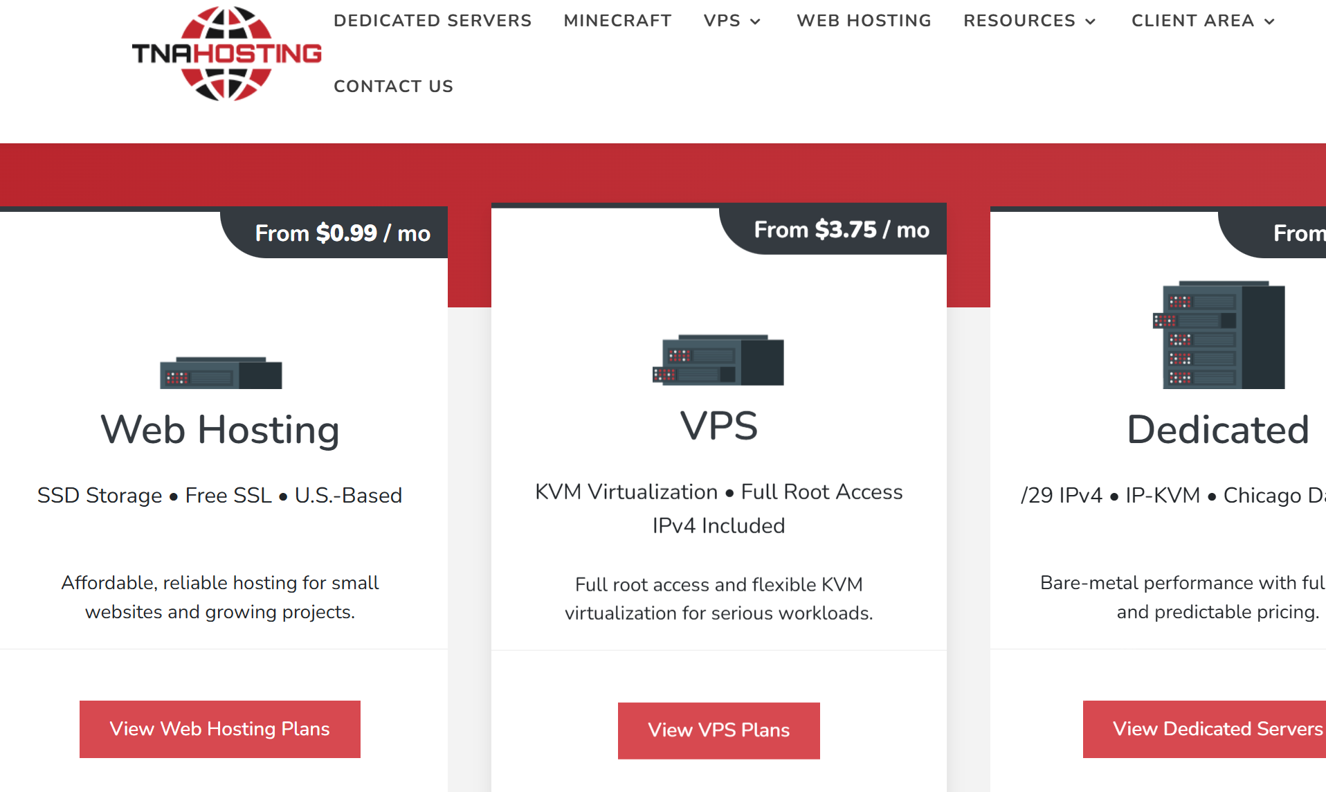 TNAHosting:阵亡将士纪念日特惠,Ryzen VPS 年付$10,美国2TB大硬盘VPS年付$35-国外主机测评