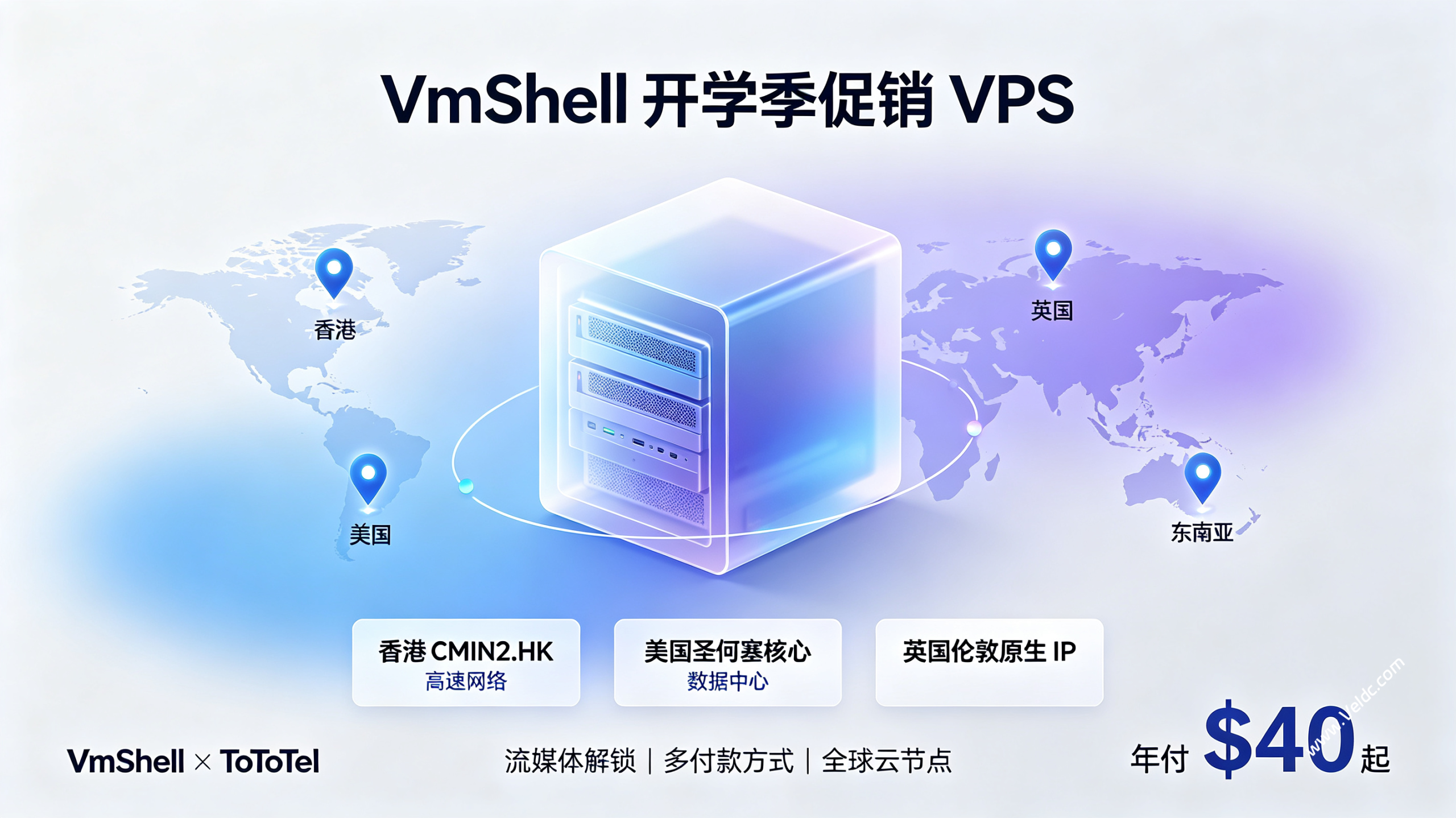 VmShell:开学季发布多款促销VPS,可选香港 CMIN2/美国洛杉矶10Gbps大带宽VPS/英国伦敦原生IP服务器,流媒体全解锁,年付$40起-国外主机测评